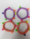 Colorful light-colored beaded high-elasticity hair bands and hair ties Specification image